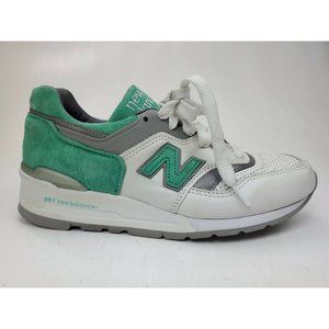 NB New Balance Mens Sz 6.5  Suede 997 Running Shoes Mint M997CMA USA Made